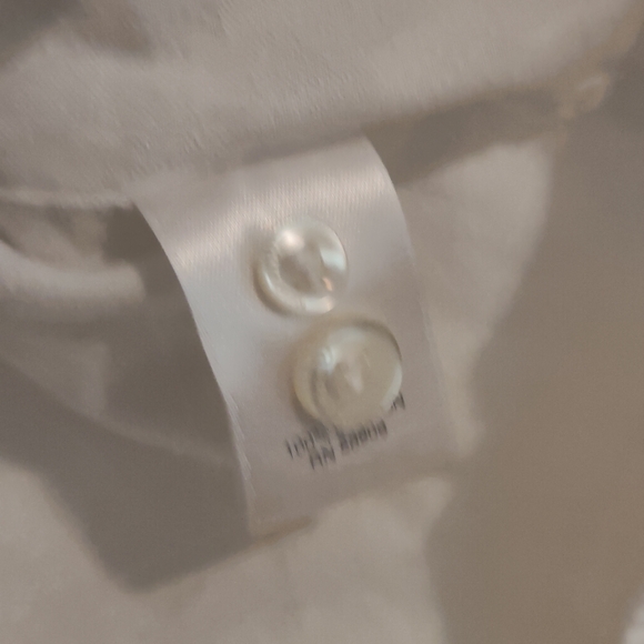 Men's Murano collezione size XL white floral print long sleeve shirt - Picture 4 of 6